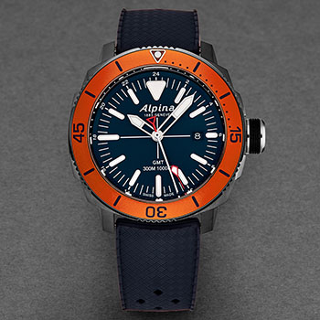 Alpina Seastrong Diver 300 Men's Watch Model AL247LNO4TV6 Thumbnail 3